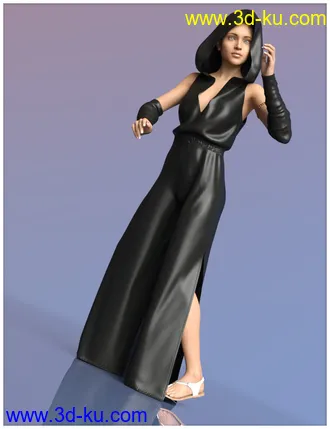 3D打印模型dForce 90'S Chic for Genesis 8 Female的图片