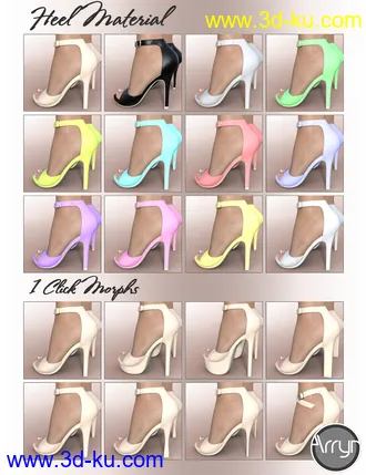 3D打印模型dForce Alexa Outfit for Genesis 8 Female(s)的图片