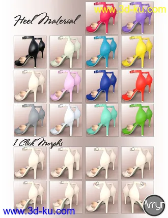 3D打印模型dForce Alina Outfit for Genesis 8 Female(s)的图片