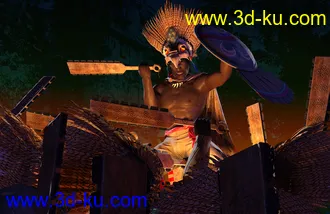 3D打印模型dForce Aztec Eagle Warrior Outfit for Genesis 8 Male(s)的图片