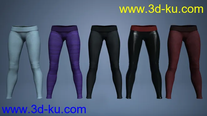 dForce Eloise Outfit Textures模型的图片5