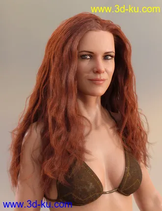 3D打印模型dForce Femme Fatale Hair for Genesis 3 and 8 Females的图片