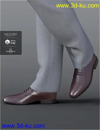 3D打印模型dForce H&C Dress Shirt Outfit for Genesis 8 Male(s)的图片