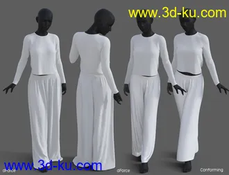 3D打印模型dForce Harper Set for Genesis 8 Female(s)的图片