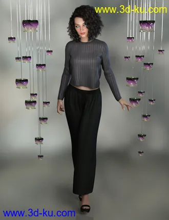 3D打印模型dForce Harper Set for Genesis 8 Female(s)的图片