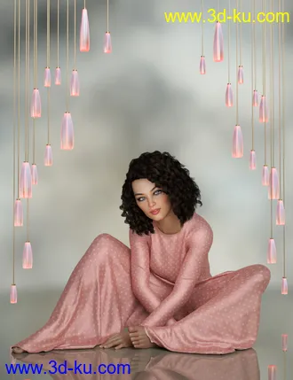 3D打印模型dForce Harper Set for Genesis 8 Female(s)的图片