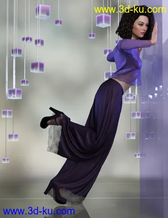 3D打印模型dForce Harper Set for Genesis 8 Female(s)的图片