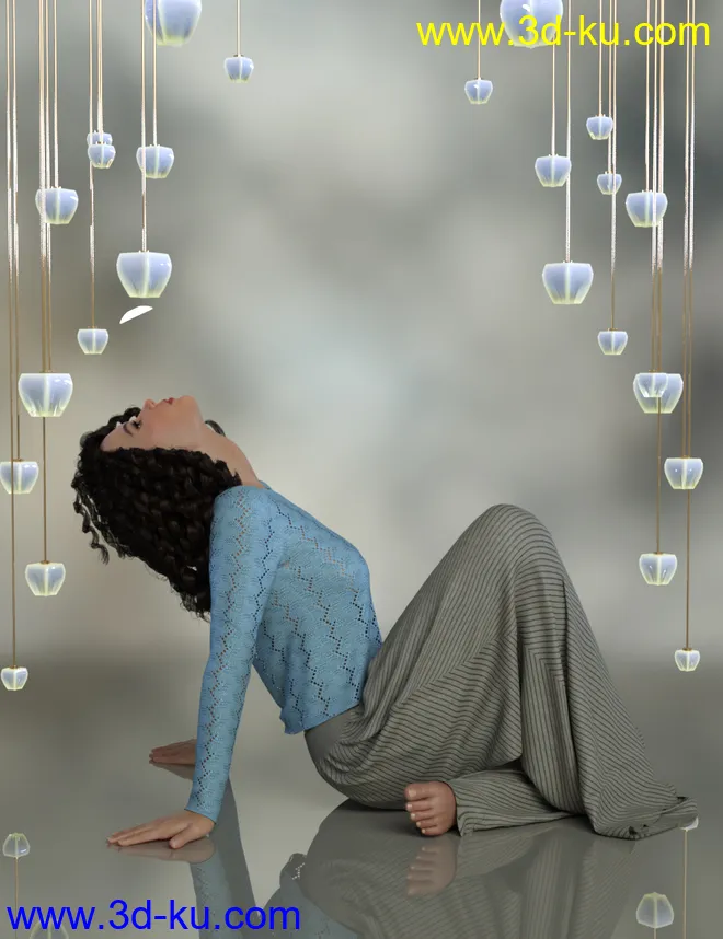 dForce Harper Set for Genesis 8 Female(s)模型的图片9