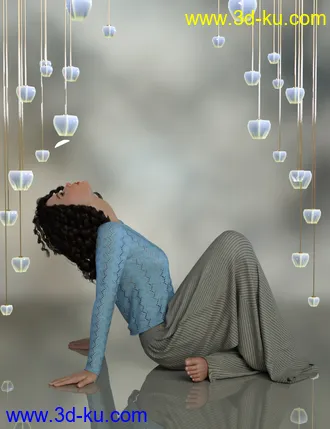 3D打印模型dForce Harper Set for Genesis 8 Female(s)的图片