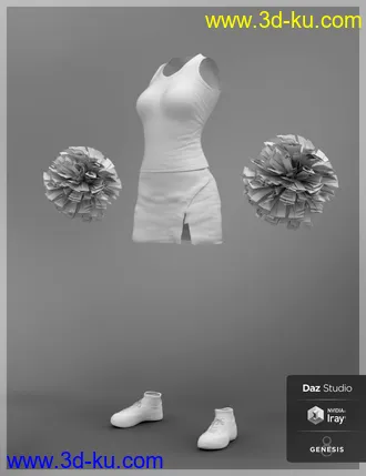 3D打印模型dForce High School Cheer for Genesis 8 Female(s)的图片