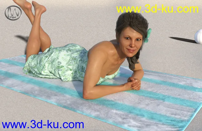 dForce JW Clothes Pack for Genesis 8 Female(s)模型的图片8