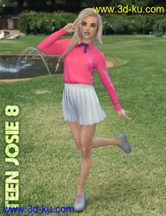 3D打印模型dForce K-Pop Girls Outfits for Genesis 8 Female(s)的图片