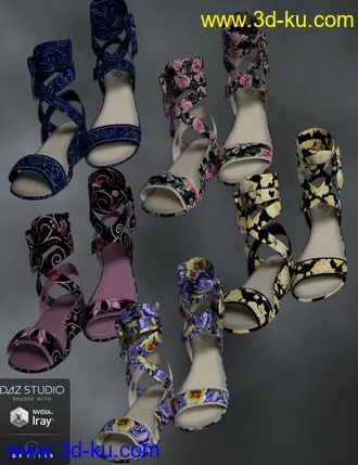 3D打印模型dForce Kelly Outfit for Genesis 8 Female(s)的图片