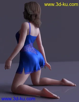 3D打印模型dForce Lace Teddy for Genesis 8 Female(s)的图片