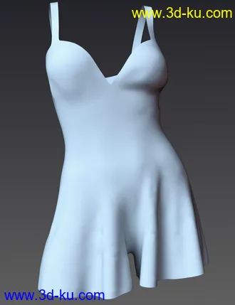 3D打印模型dForce Lace Teddy for Genesis 8 Female(s)的图片