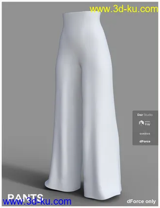 3D打印模型dForce Minimalist Chic Outfit for Genesis 8 Female(s)的图片
