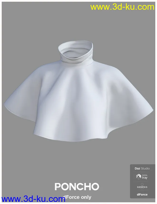 dForce Minimalist Chic Outfit for Genesis 8 Female(s)模型的图片8