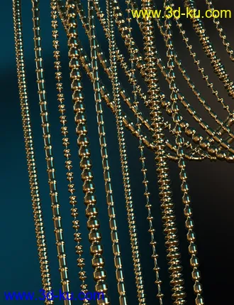 3D打印模型dForce Necklace Merchant Resource的图片