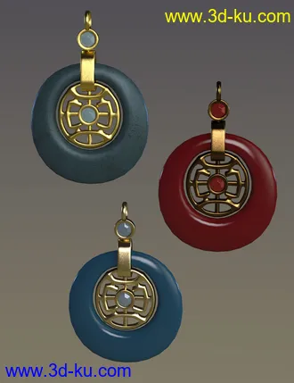 3D打印模型dForce Necklace Merchant Resource的图片