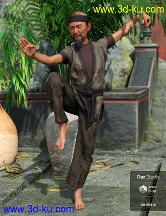 3D打印模型dForce Showdown Outfit Textures的图片