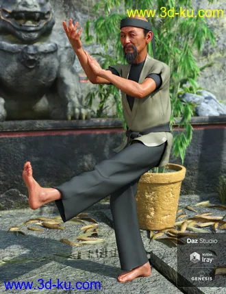 3D打印模型dForce Showdown Outfit Textures的图片