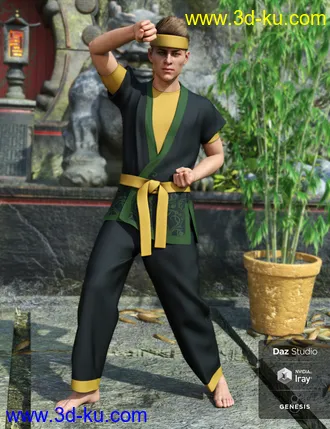 3D打印模型dForce Showdown Outfit Textures的图片