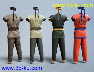 3D打印模型dForce Showdown Outfit Textures的图片