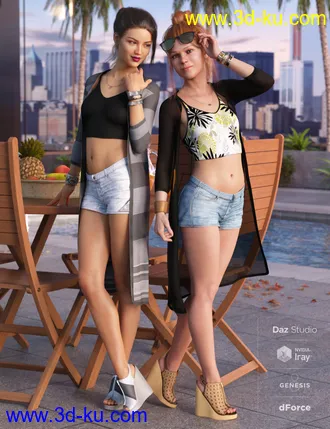 3D打印模型dForce Sunny Days Textures的图片