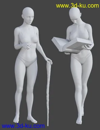 3D打印模型dForce The Storyteller Outfit的图片