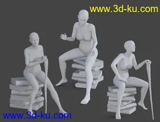 3D打印模型dForce The Storyteller Outfit的图片