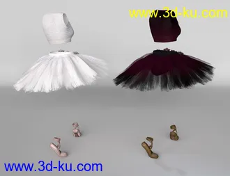 3D打印模型dForce Urban Ballerina Textures的图片