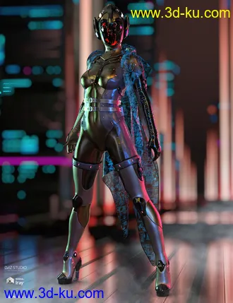 3D打印模型dForce Void Suit-X Outfit Iray Texture Set的图片