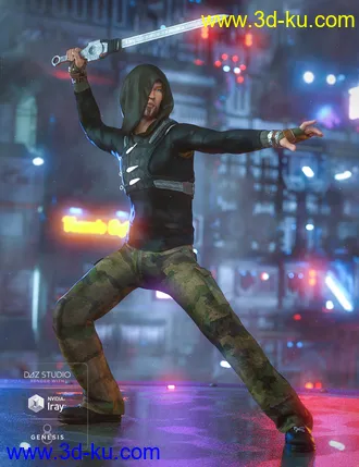 3D打印模型dForce Wanderer Outfit Textures的图片