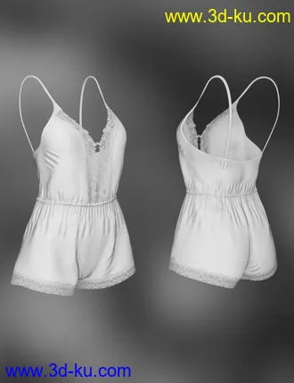 3D打印模型dForce X-Fashion Dreamer Bodysuit for Genesis 8 Female(s)的图片