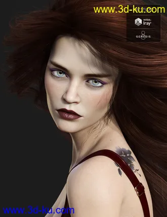 3D打印模型Diem HD for Genesis 8 Female的图片