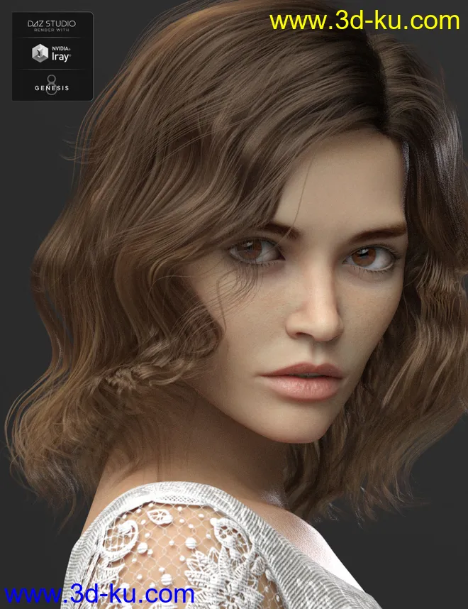 Diem HD for Genesis 8 Female模型的图片4