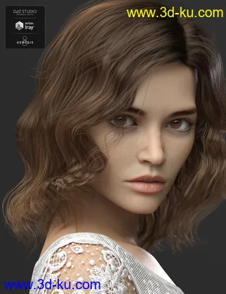 3D打印模型Diem HD for Genesis 8 Female的图片
