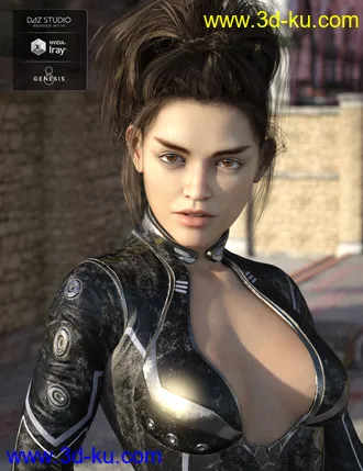 3D打印模型Diem HD for Genesis 8 Female的图片