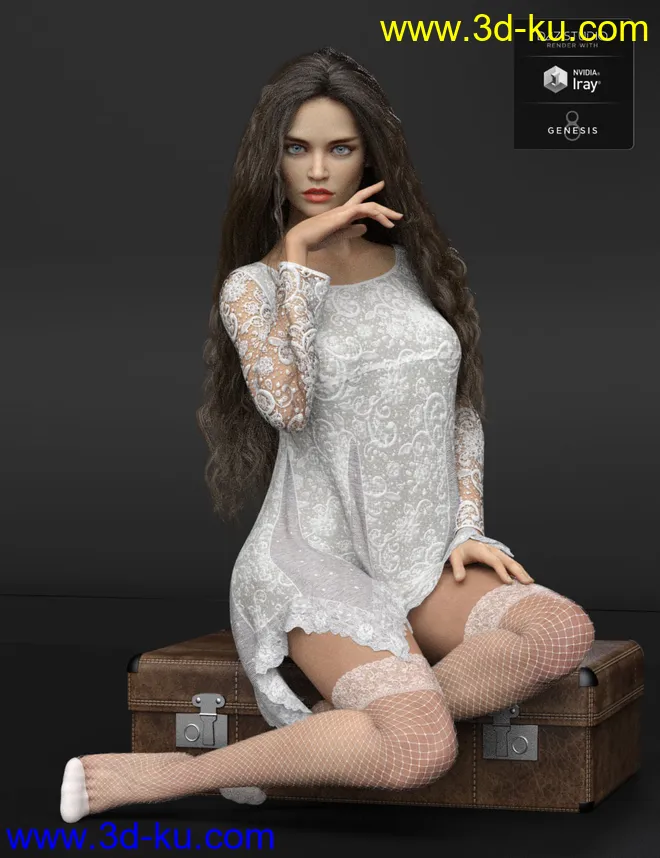 Diem HD for Genesis 8 Female模型的图片8