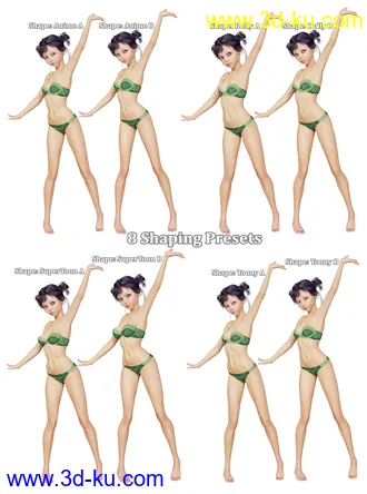 3D打印模型Diva Remix - Toons for Tika 8的图片