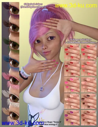 3D打印模型Diva Remix - Toons for Tika 8的图片