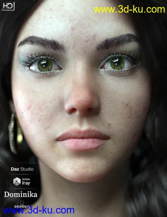 Dominika HD And Bodice Angelic For Genesis 8 Female模型的图片16