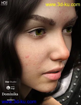 3D打印模型Dominika HD And Bodice Angelic For Genesis 8 Female的图片
