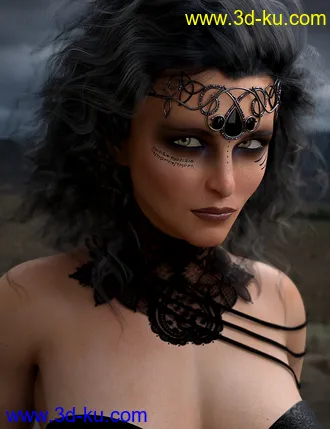 Domino HD for Genesis 3 & 8 Female模型的图片4