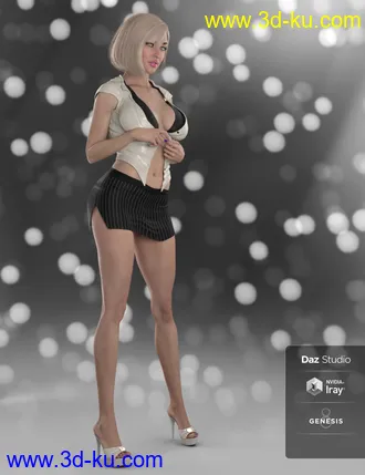 3D打印模型DT- Felicia for Genesis 8 Female的图片