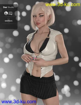 3D打印模型DT- Felicia for Genesis 8 Female的图片