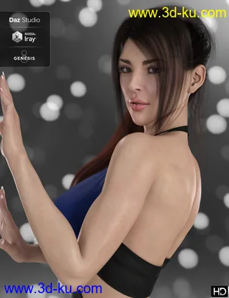 3D打印模型DT- Joana for Genesis 8 Female的图片