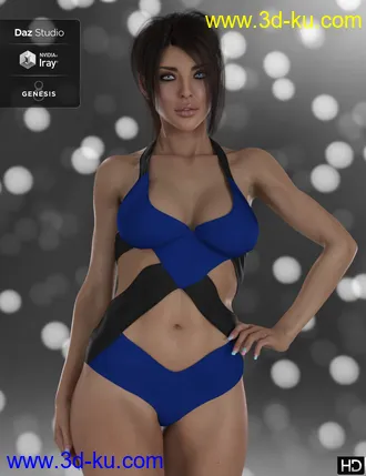 3D打印模型DT- Joana for Genesis 8 Female的图片