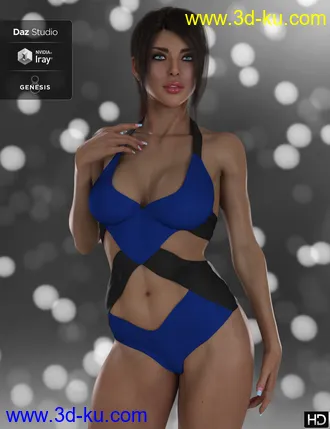 3D打印模型DT- Joana for Genesis 8 Female的图片