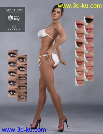 3D打印模型DT- Lynn for Genesis 3 Female的图片